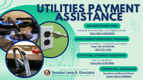 Utilities Payment Assistance Infographic
