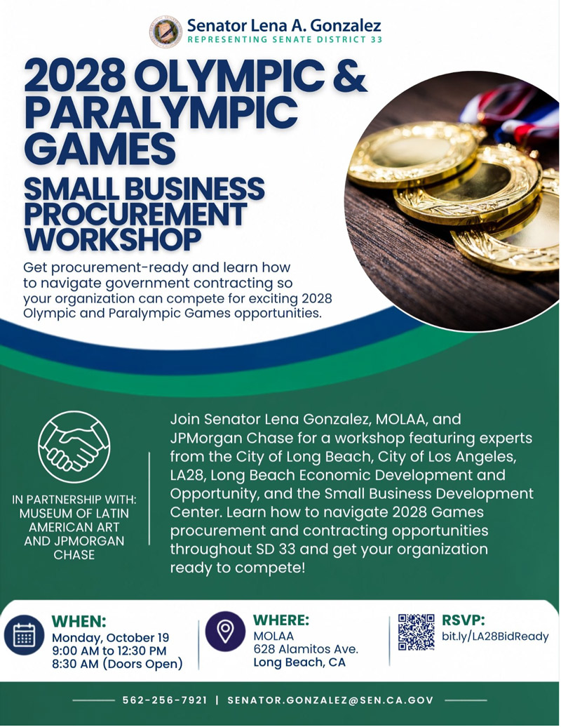 2028 Olympic and Paralympic Games Flyer
