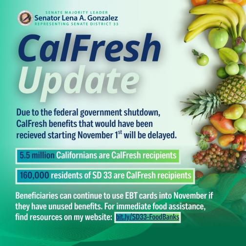 Calfresh Update