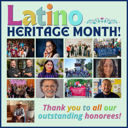 Latino Heritage Month Collage