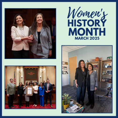 Senator Lena Gonzalez Celebrating Women's History Month March 2025