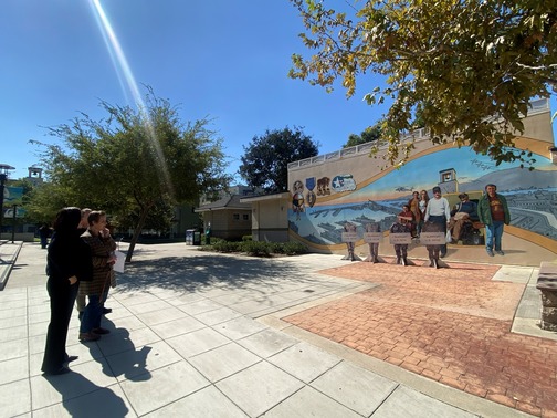 Senator Gonzalez tours U.S. Vets in West Long Beach on October 8th.