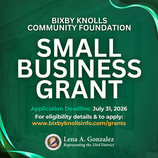 Green graphic about the Small Business Grant application deadline