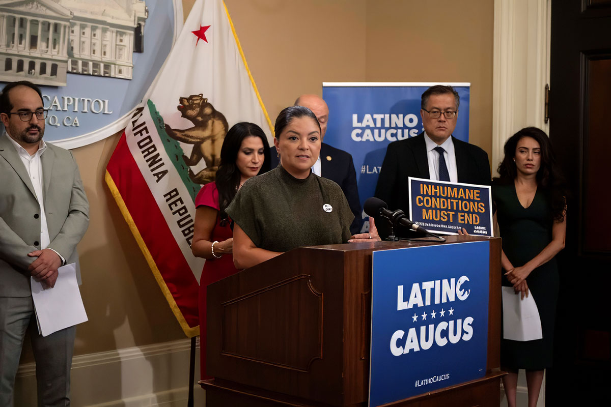 Senator Lena Gonzalez, Chair of the California Latino Legislative Caucus