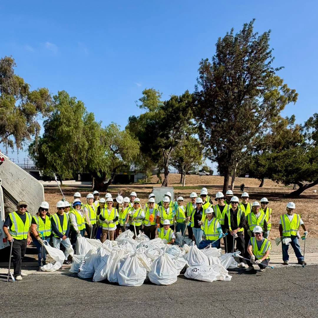 Volunteers at the Bell Gardens