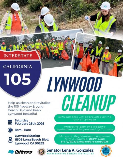 Flyer with title of event and event information